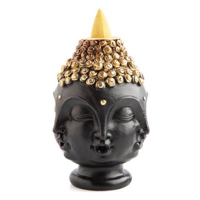 Buddha Backflow Incense Burner (Four-faced)
