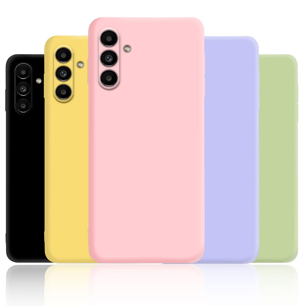 Flüssiges, weiches Silikon-TPU-Case für Samsung Galaxy S20 S21 S22 S23 S24 S25 Plus Note 20 Ultra S21 FE 5G Rückseitenschutz