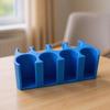 Tragbarer 8-Schlitz-Münzorganisator Effiziente Münzausgabebox Entwickelt für Reisen, Büro und Zuhause mit PETG-Körper