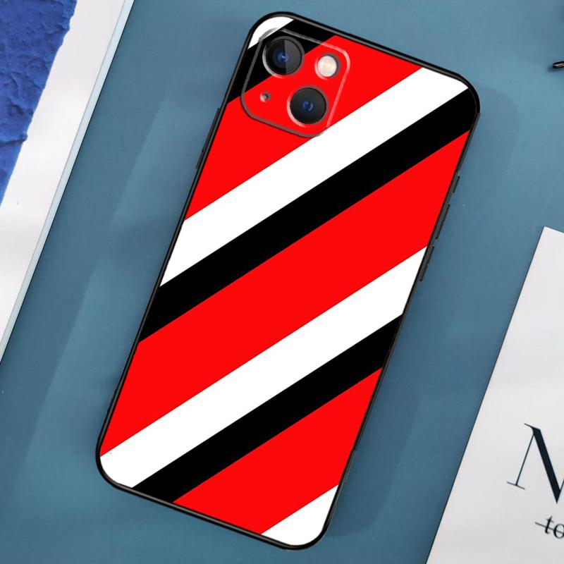 Custodia per Telefono Milanese Elegante Design a Strisce Per iPhone 16 15 13 12 11 14 Pro Max Mini X XR XS MAX Plus Cover Posteriore