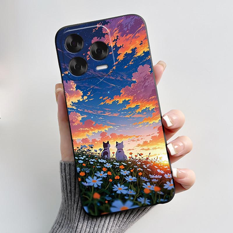 For ZTE Blade V70 Design Case Cute Cartoon TPU Soft Silicone Back Cover for ZTE nubia V70 Design / Blade V70 Vita Phone Cases