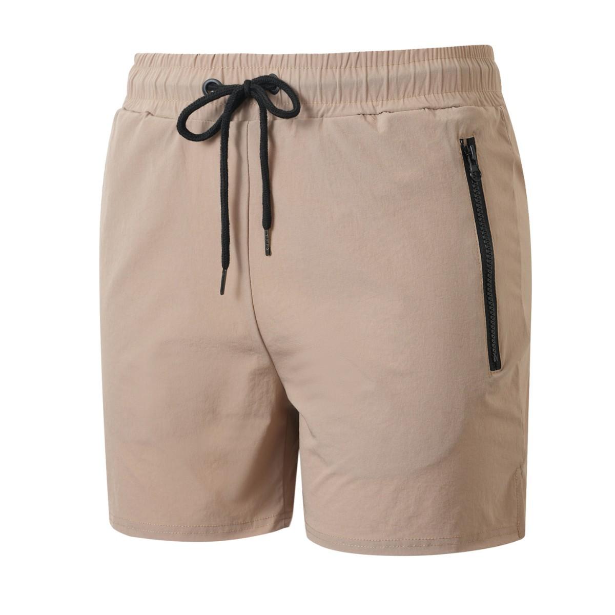 

Новые мужские летние повседневные спортивные фитнес беговые баскетбольные однослойные быстросохнущие шорты для мужчин 3XL хаки