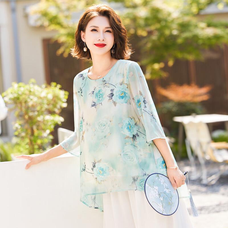 Jianhu Women's Short Sleeve Summer Blouse