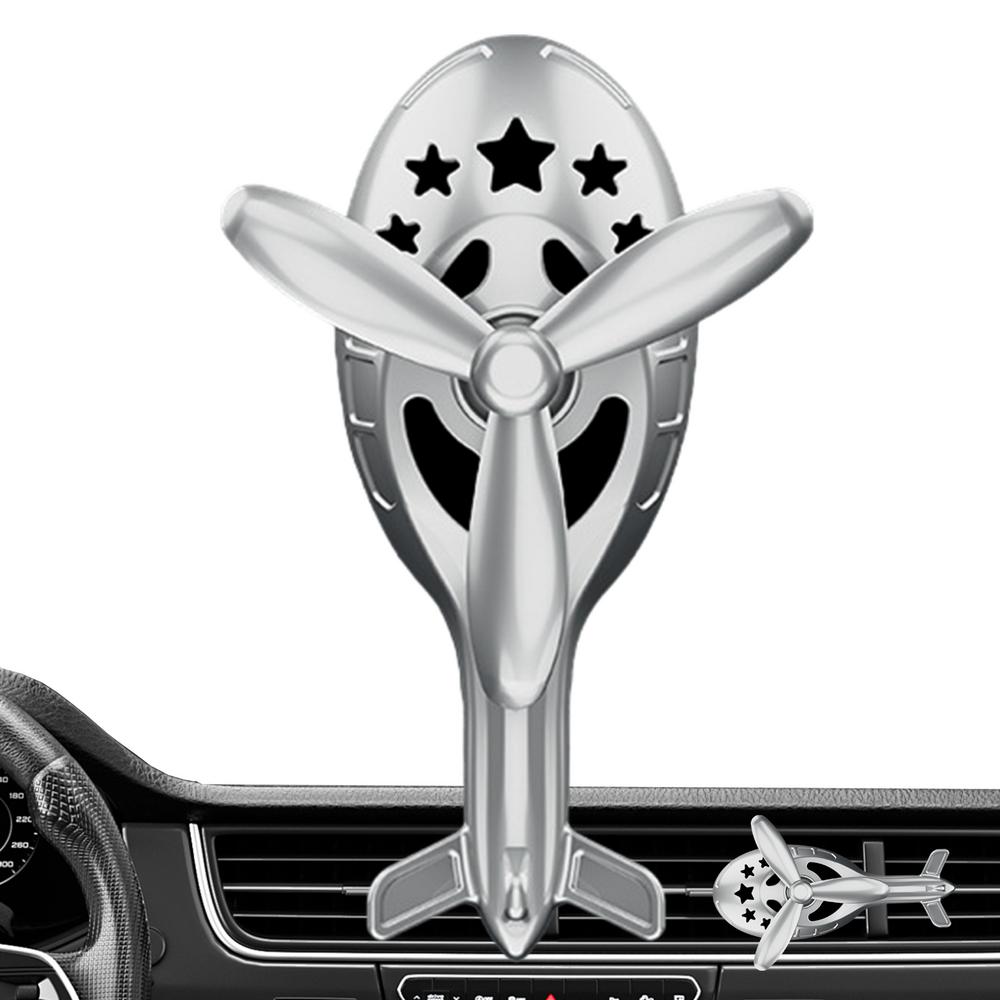 Osvěžovač vzduchu do auta ve tvaru letadla Větrací otvor Vrtulník Výdech vzduchu Otočná vrtule Difuzér Klip Inovativní Aromaterapeutická ozdoba Vzduch