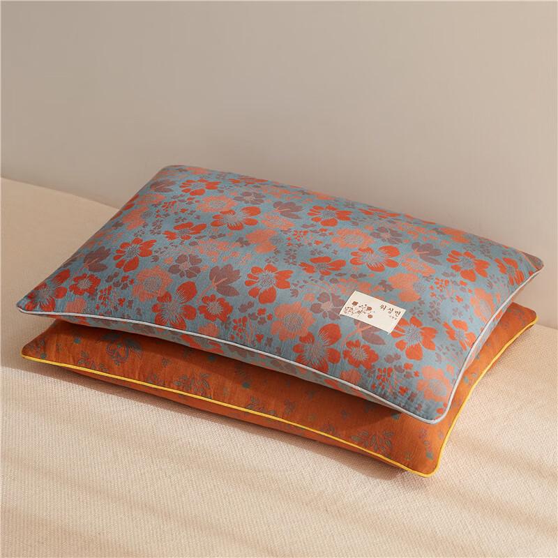 CloudyPoem Double-Layer Gauze Buckwheat Pillow