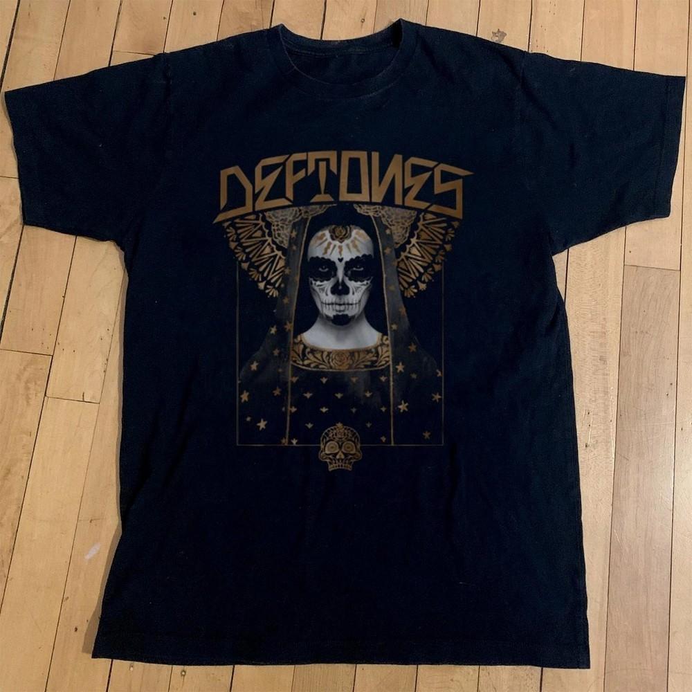 Deftones Dia De Los Deftones Tshirt Unisex Black Tshirt Size S5XL Unisex T-Shirt M