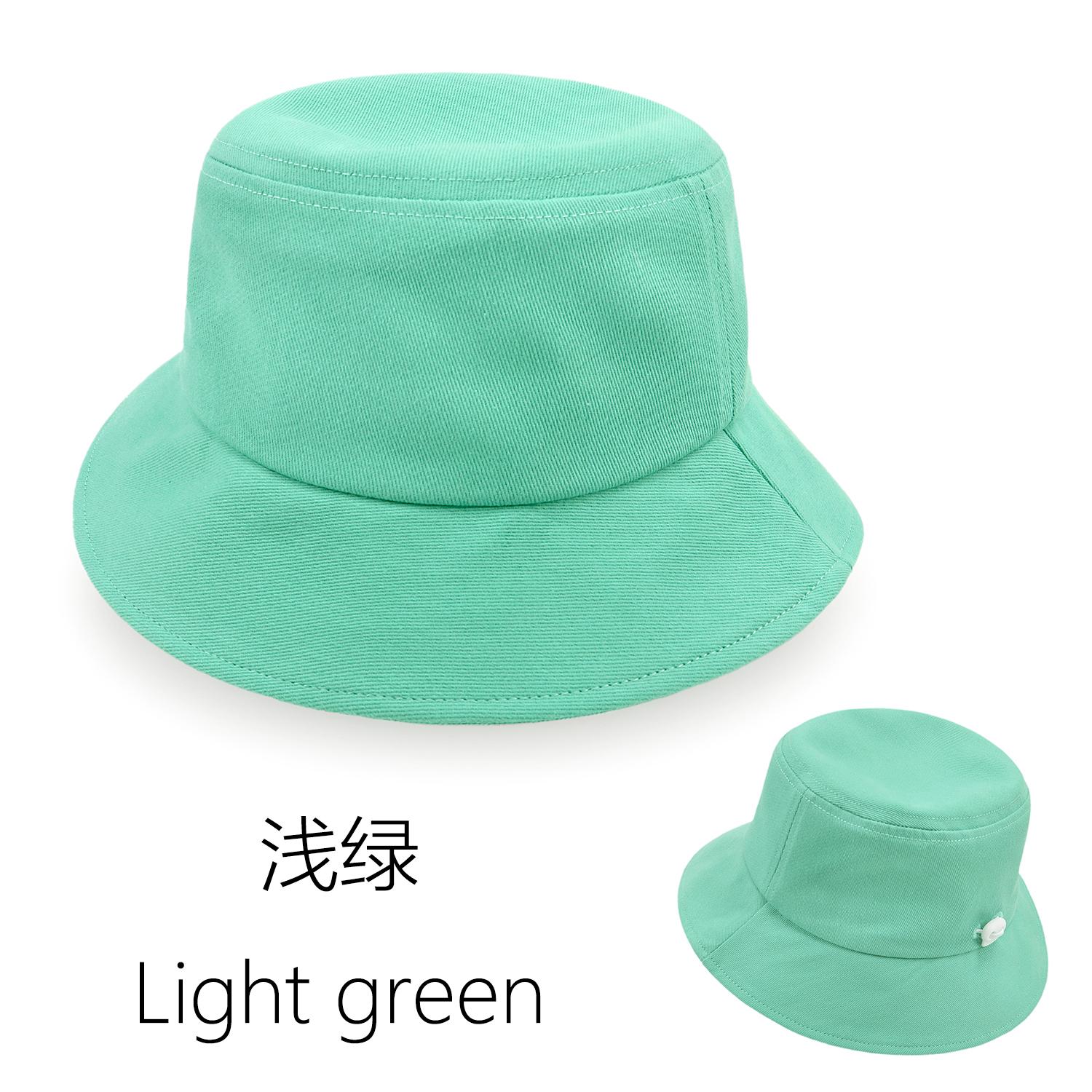 

Boys &Girls Bucket Hat Summer Kids Toddler Panama Cap 0 to 48 Months Soft Cotton Baby Sun Hat outdoor sun-protect Beach Fishing XS（old） зелений