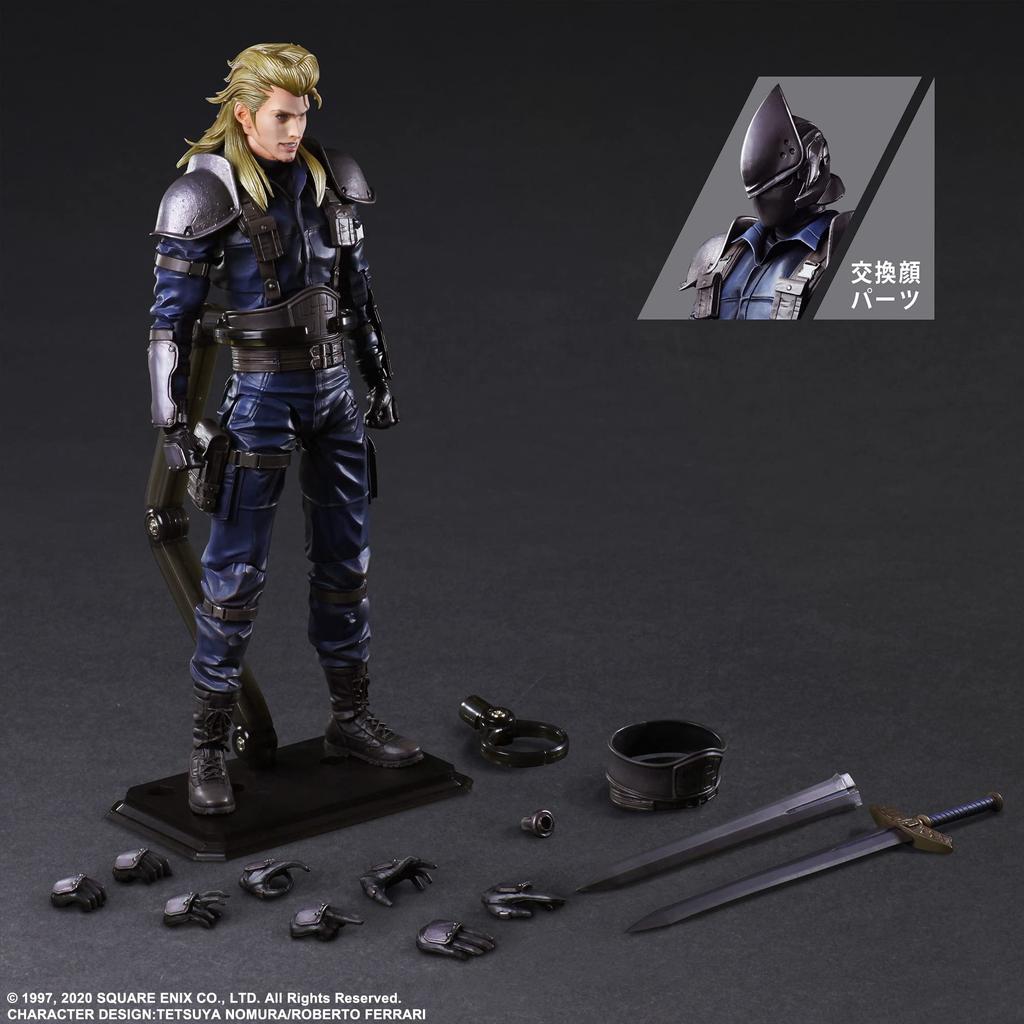 Final Fantasy VII Remake PLAY ARTS Kai Roche PVC painted movable figure