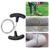Multi purpose mini pocket saw wire saw stainless steel hand pulled wire saw rope outdoor camping survival equipment saw
