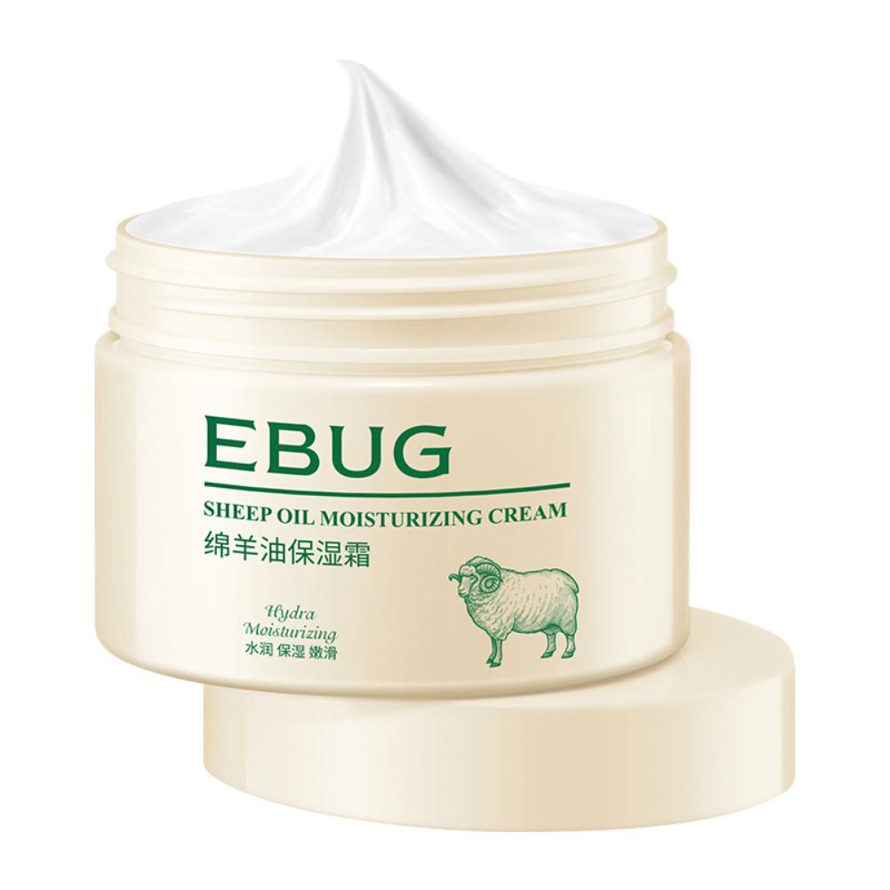 50 g Lanolin saueolje Ansiktskrem Whitening Anti-aldring Anti-rynke Fuktighetsgivende Nærende Lift Oppstrammende vinterhudpleie