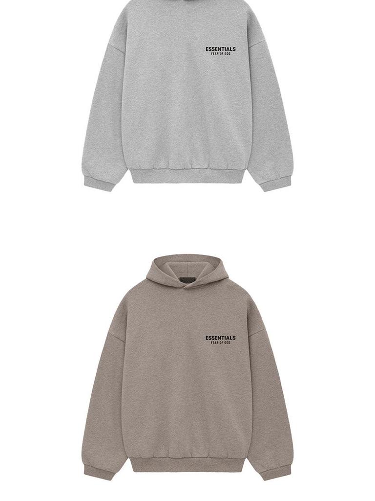 ESSENTIALS Heavyweight Fleece Hoodie - Trendy Cross-Border Hooded Sweatshirt