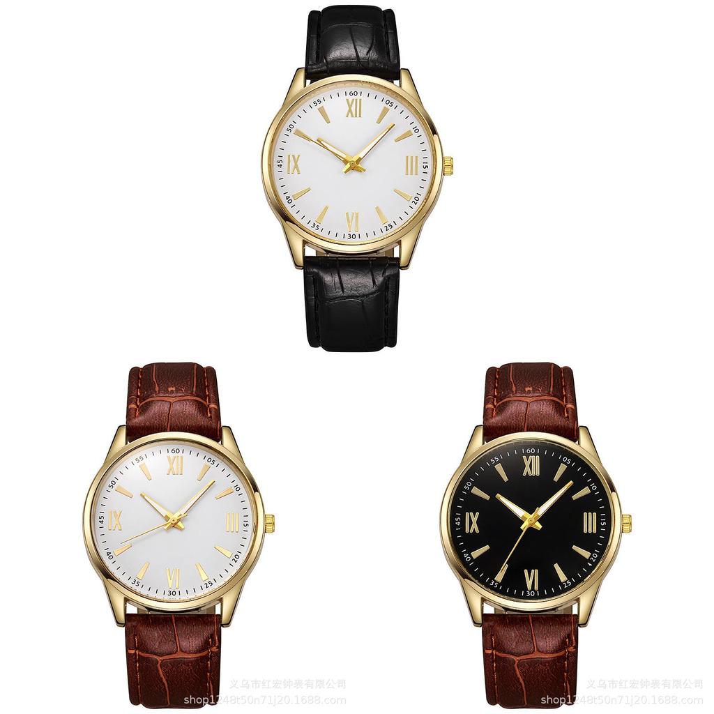 Classic Business Mens Quartz Watch With Sapphire Glass For Formal Office Wear