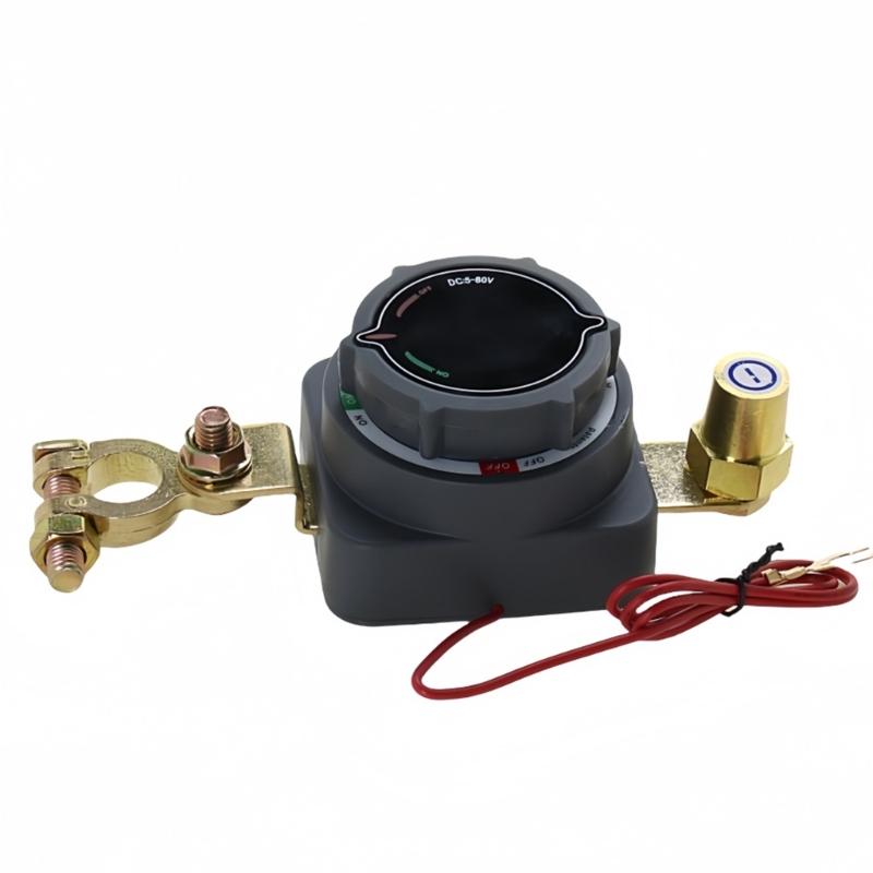 Battery Isolators Switches Battery Main Switches Easy Installation Flame Retardant Housing for Car Marine Applications