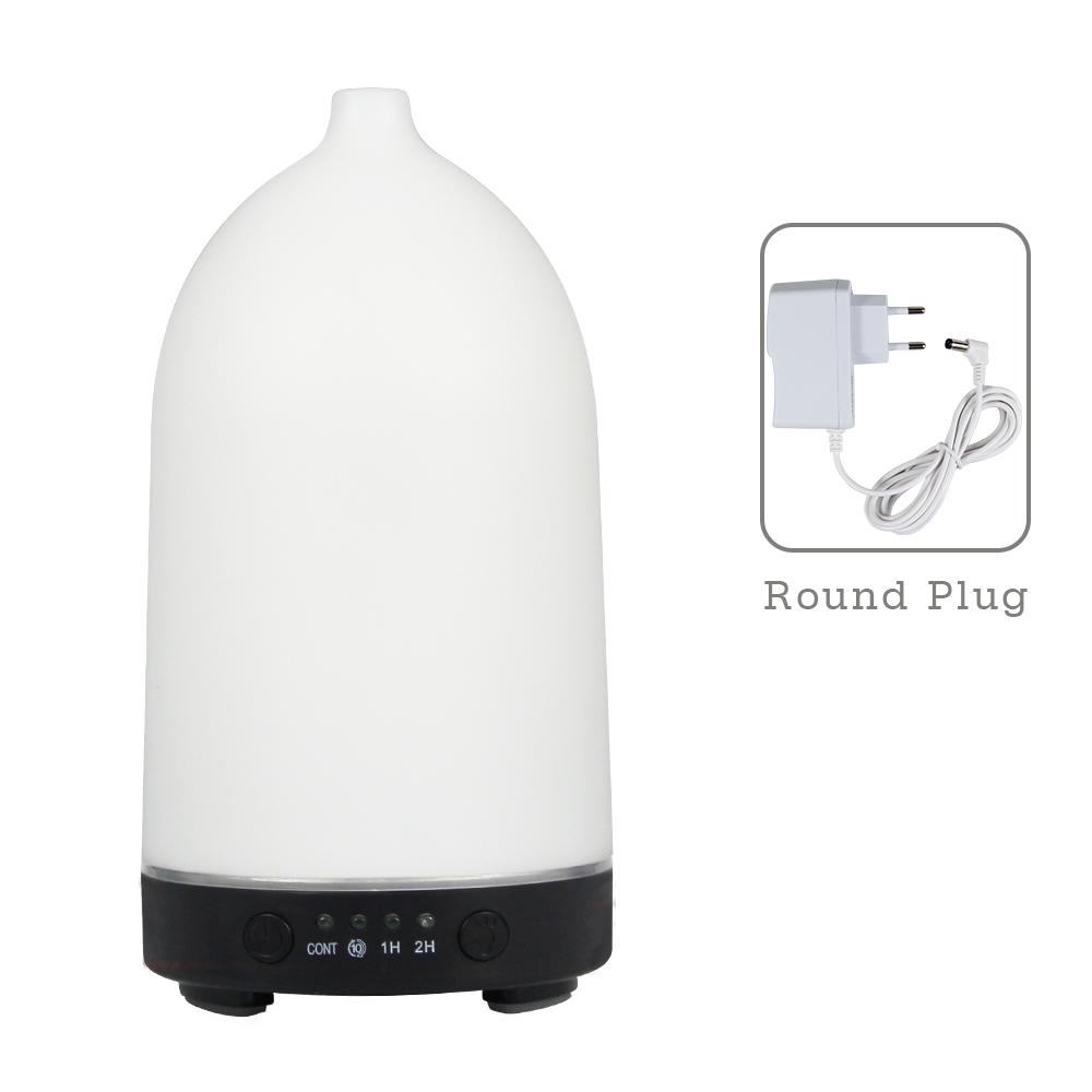 100ML Essential Oil Diffuser Desktop Ultrasonic Air Humidifier Home Fragrance Aroma Diffuser with 7 LED Color Changing Light