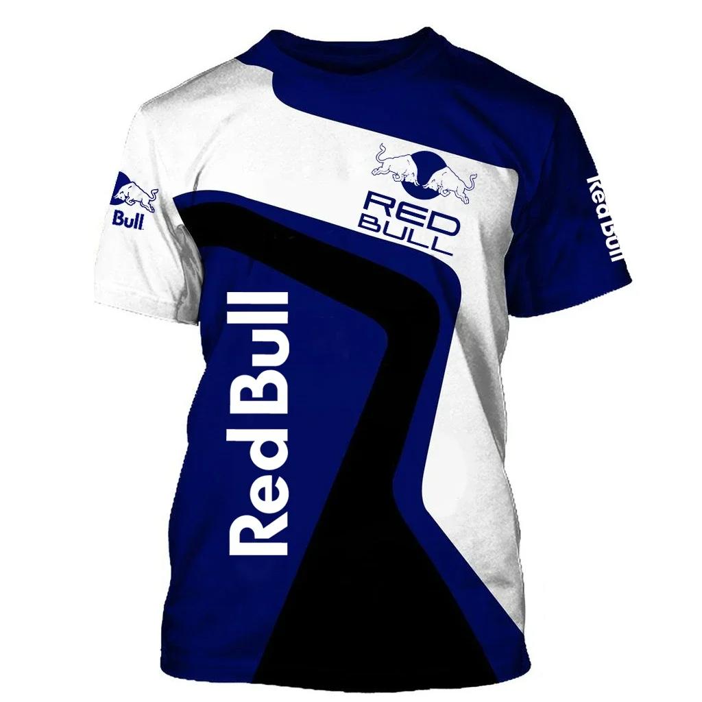 Red Bull Racing Team Bekleidung F1 Formelrennen T-Shirt Herren Motorrad Off-Road Fahren Trainingsshirt