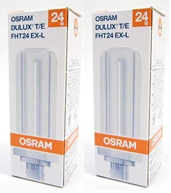 

Mitsubishi Compact Fluorescent Lamp, 24W, Warm White, BB, 3 Triple, FHT24EXL (Pack of 2)