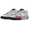 Nike Blazer Low Pro Club Wolf Grey University Red Męskie Sneakersy Pure-Platinum Summit-White FJ3694-002