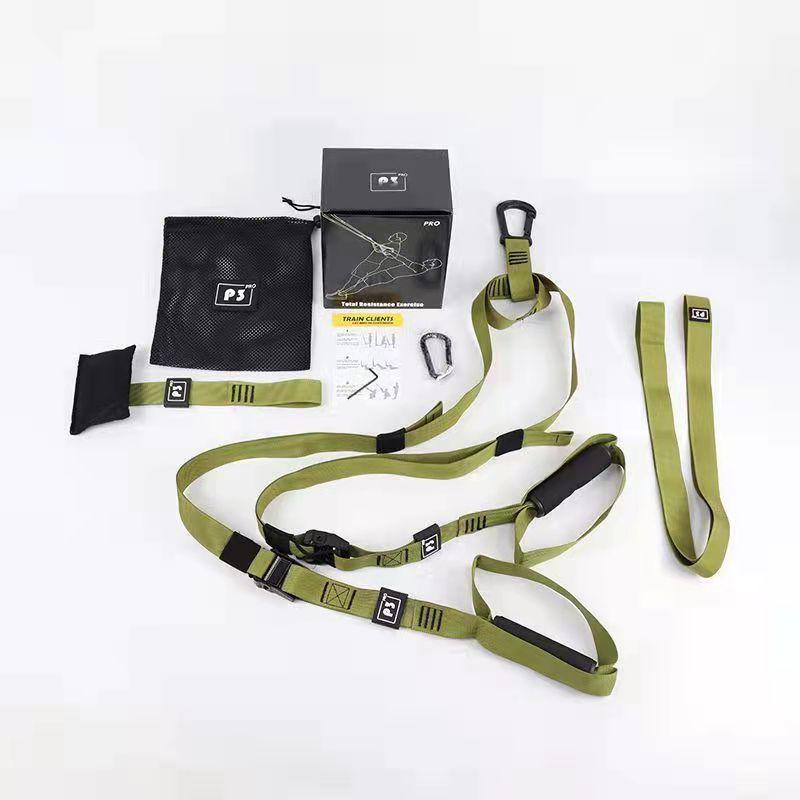 Multifunctional Fitness Suspension & Resistance Training Set P3-TRX Straps