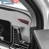 Real Soft Carbon Fiber For KIA Sportage NQ5   2024 2025 LHD RHD Car Air Vent Outlet Frame Sticker Interior Accessories