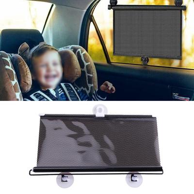 Cortinas de rolo para janela lateral de carro, protetor solar para bebê, rolo preto, 40*60cm