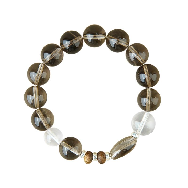 Natural Crystal Beads Bracelet Healing Stone Jewelry For Women Men