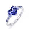 Love Ring for Women - Fashionable Wedding Elegant Heart-shaped Ring - Bride's Proposal Ring