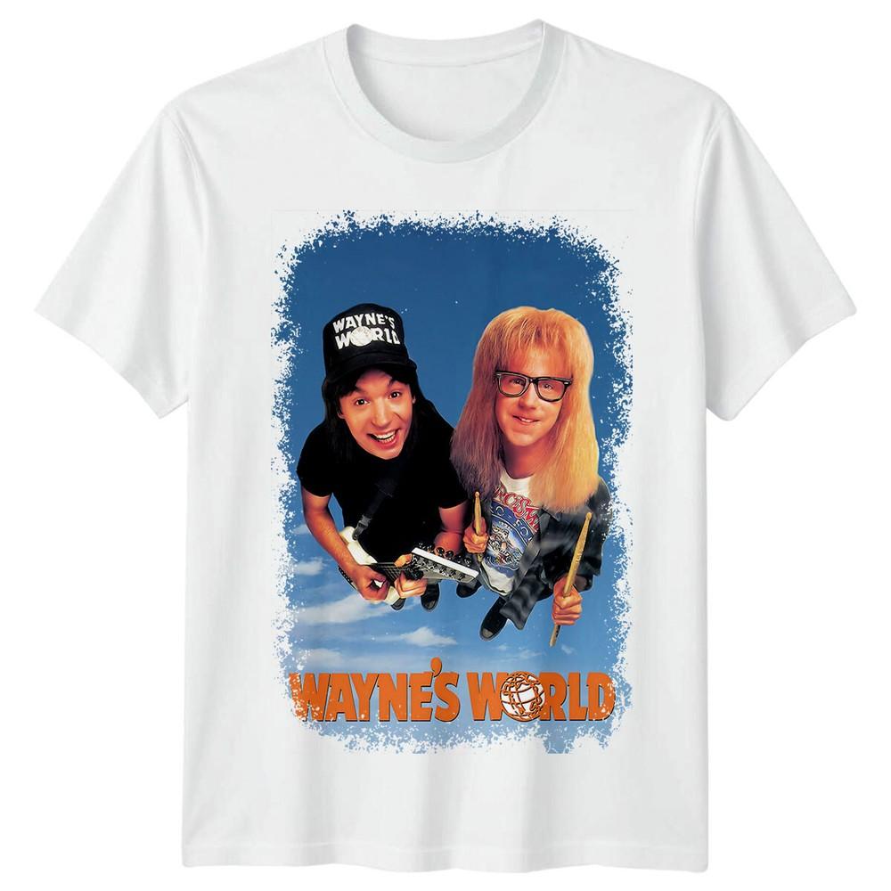 Waynes World 1992 Movie Poster Inspired TShirt Retro 90s Tee Unisex