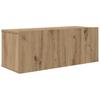 Wall Mounted TV Cabinet Set 5 pcs Artisan Oak Wood Based Material