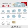 KANGQIN Nordic Underglaze Ceramic Dinnerware Set