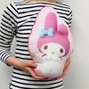 MORIPiLO Sanrio Characters My Melody Body Pillow Micro Fabric Plush Toy Nap Pillow 30x40x10cm Pink by Morishita Makura (Die-Cut Cushion) Skin-Friendly