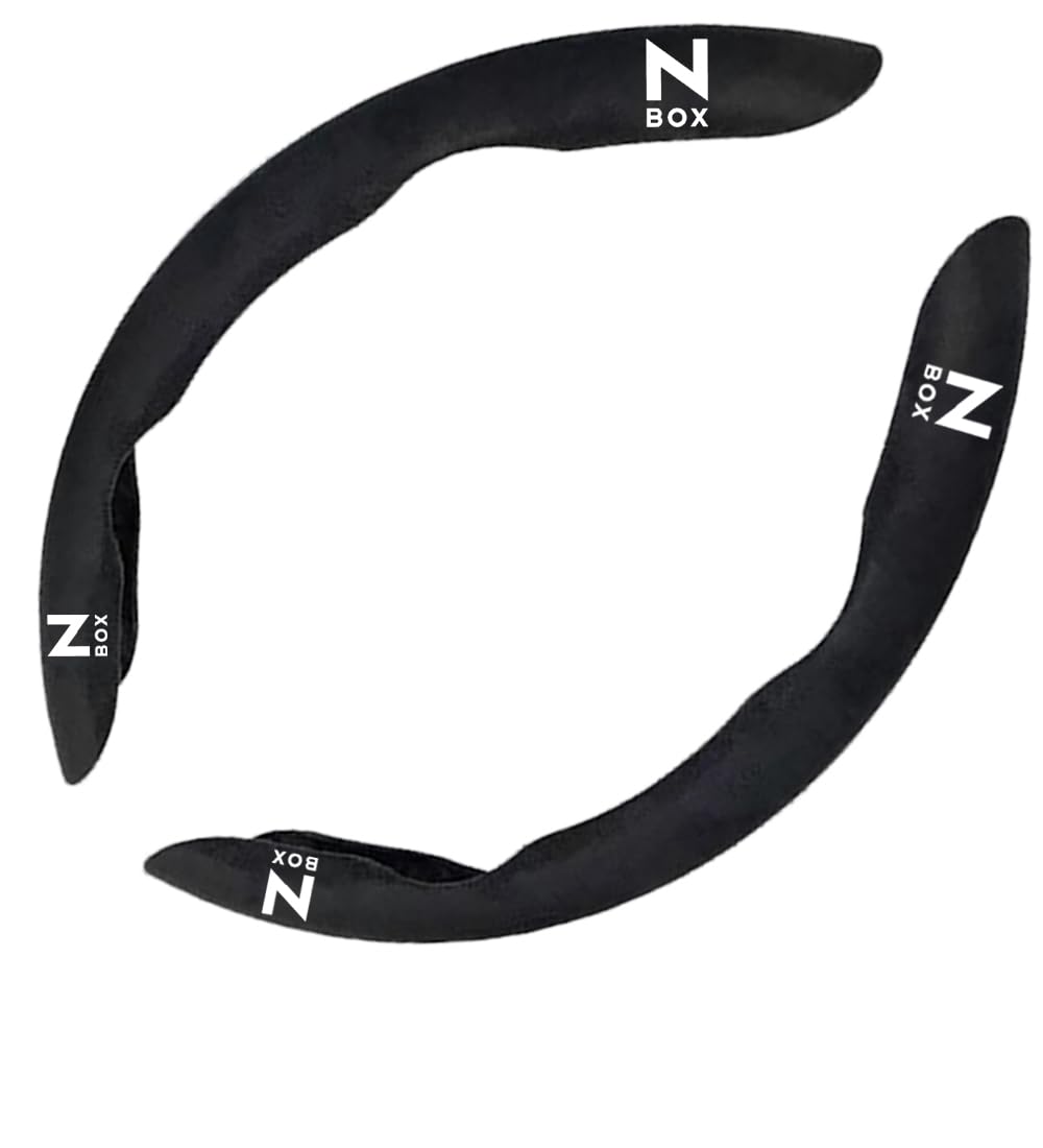 

Рулевое колесо Автомобильное рулевое колесо Искусственная замша Универсальная посадка для Kei и Стандарт Легко Подходит для Всех Внутренних Автомобильных Аксессуаров Совместимо с Чехлом, чёрный