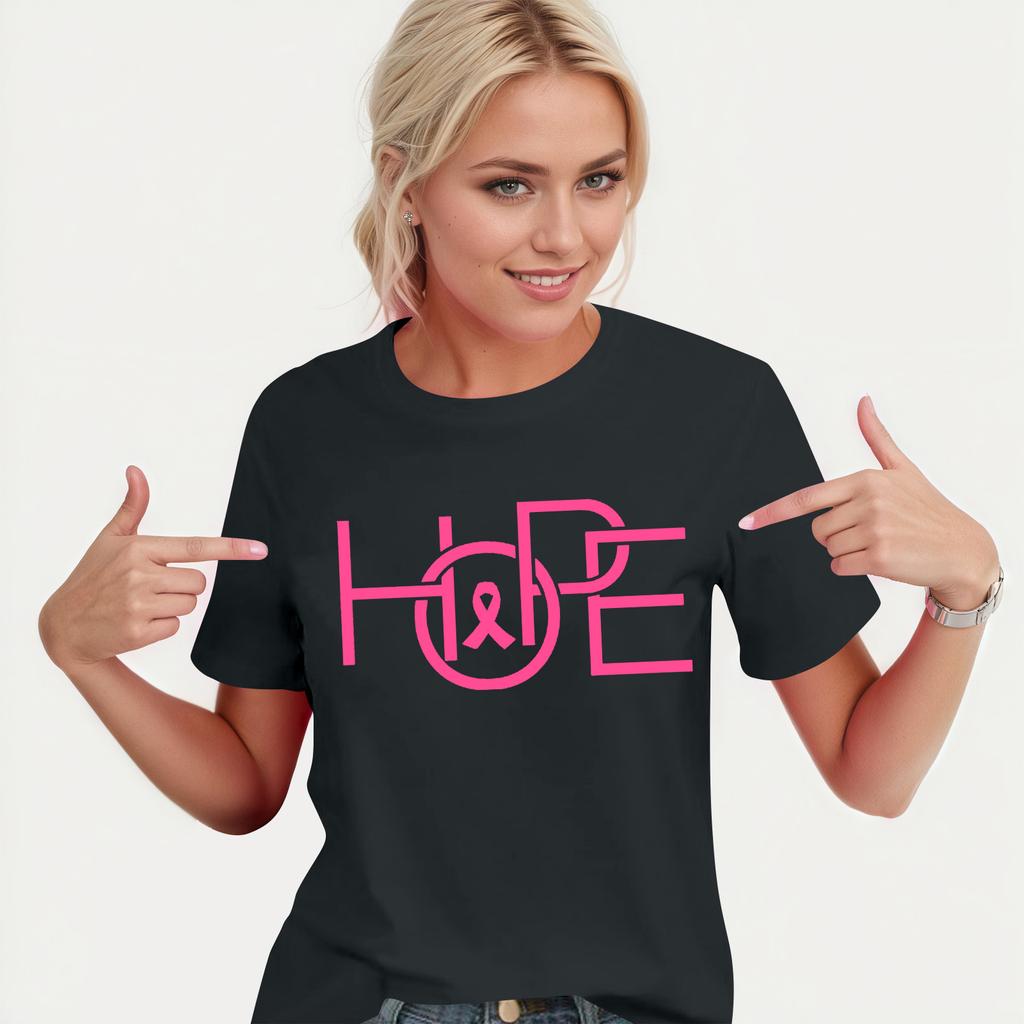 Women's Casual Halloween Breast Print T-Shirt Round Neck Pullover Short Sleeve Top