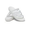 Crocs Sandali Ciabatte da Donna con Punta Aperta, Slip-On, Suola in Gomma, Asciugatura Rapida, Antibatterici, Bianco 208537-100