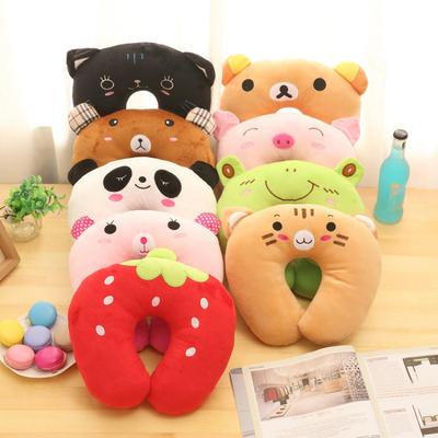 Cartoon Cute Neck Pillow Creative Neck Pillow High Speed Rail Travel Nap U-shaped Pillow