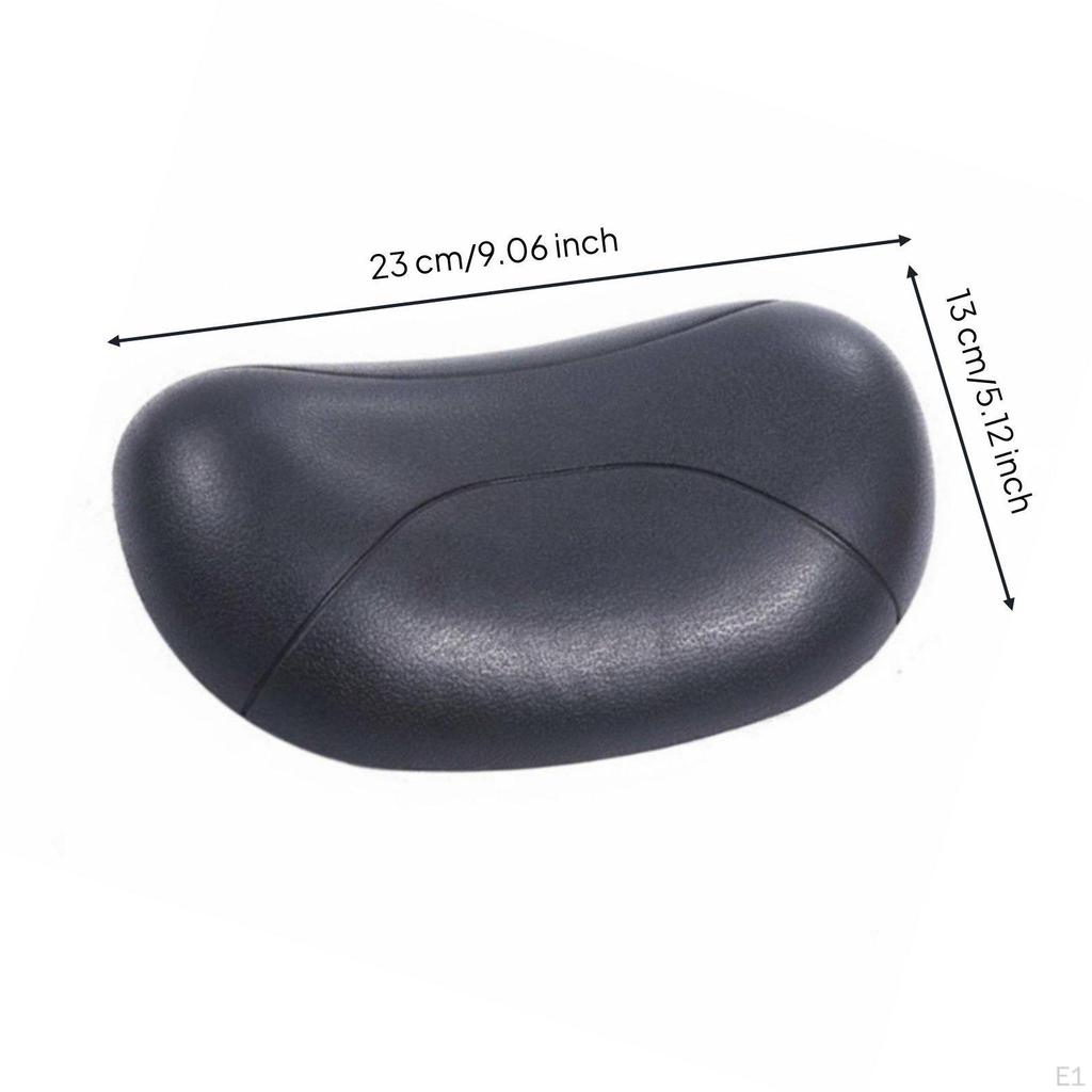Bathtub Headrest Pillow Textured Surface Molded Underside Bath