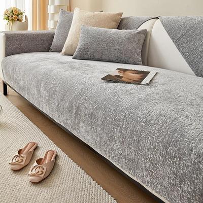 Luxury Sofa Cushion for Living Room Chenille Non-slip Sofas Towel Couch Cover Corner Sofa Slipcover Seat Pad Home Protection 1PC