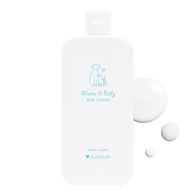 Koko Labo Mama Baby Milk Lotion 150 ml Obsahuje přibližně 60 miliard bakterií mléčného kvašení Pleťová voda s bakteriemi mléčného kvašení, která je