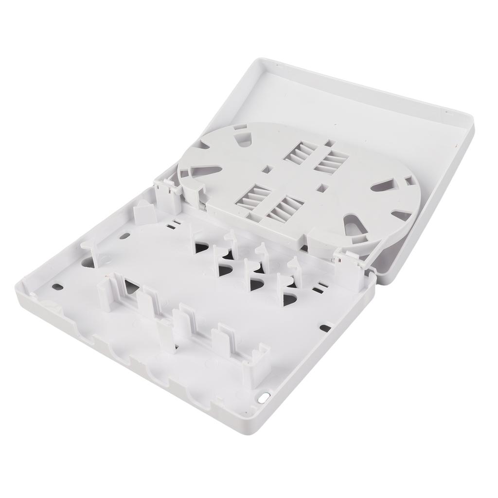 Faserverteilerbox 4 Kern FTTH Optischer Splitter Desktop Mini Universal für SC FC