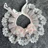 1PC Bib Scarf Bowknot Collar Neckerchief Lace Cat Dog Pet