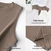2025 Chic Korean Style Slim Sleeveless Vest: Women's Summer Solid Color Top