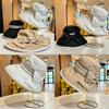 Stylish Women's Fisherman Hat With Large Brim For Spring Summer Travel Uv Protection Korean Style Bow Tie Sun Hat