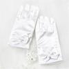 Bowknot Gloves for Ceremony School Boys and Girls Bowknot Elastic Gloves for Dress Etiquette Gloves Stage Performances