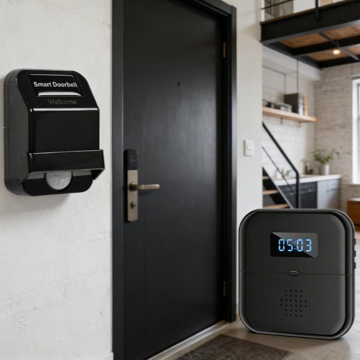 Chenji Home Doorbell & Baby Monitor: Safety Sensor & Reminder Tool Transmitter (Requires Pairing)