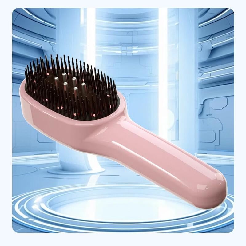 Беспроводной массажер для кожи головы с красным светом и расческа для роста волос