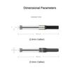 1/3/5Pcs JINHAO Ink Converters for Fountain Pen Screw Type 3.4mm/2.6mm Caliber Ink Absorption School Ink Supplies Stationery