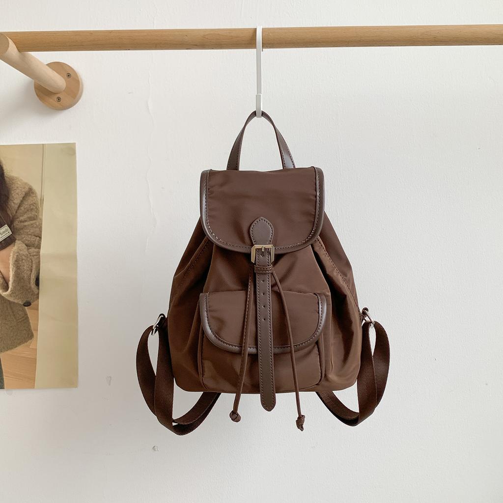 Small Backpack Double-shoulder Bag for Travel, Lightweight, Simple and Fashionable, Double-shoulder Backpack