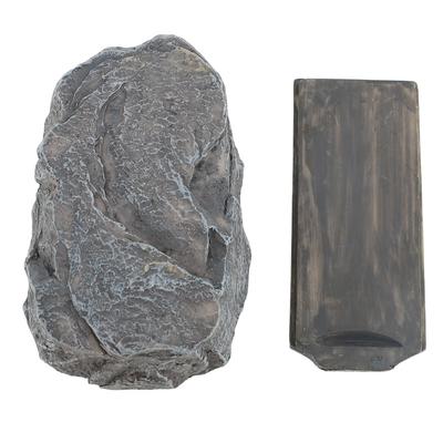 Sahte Kaya Anahtar Gizleyici Hava Koşullarına Dayanıklı Güvenli Depolama Dekoratif Reçine Gizleme Bir Anahtar Tutucu Kutusu