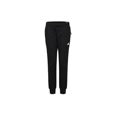 Running Tapered Knit Sports Pants Women Bottoms Black DW5729