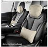 Maybach Car Headrest and Lumbar Support Pillow Set