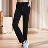 Pantaloni da Yoga da Donna con Tasche Coulisse Regolabile Pantaloni Lunghi Aderenti Leggings Atletici a Compressione
